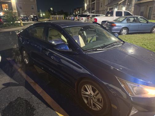 Blue 2019 Hyundai ELANTRA SEL