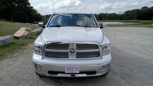 White 2011 Dodge Ram 1500 Laramie