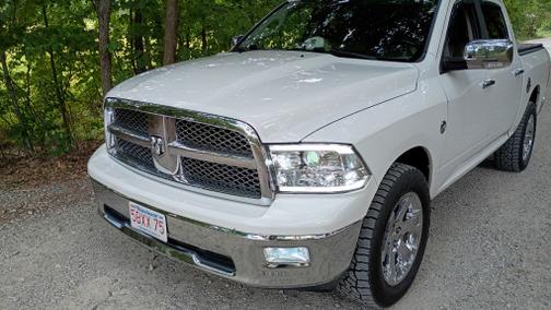 White 2011 Dodge Ram 1500 Laramie