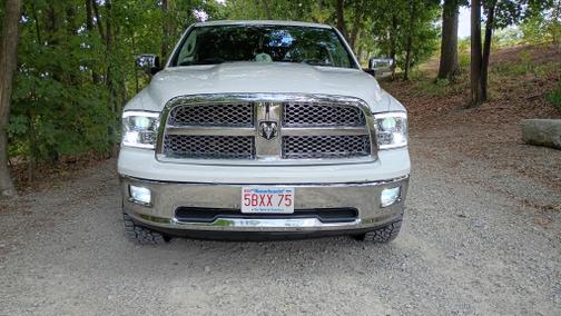 White 2011 Dodge Ram 1500 Laramie