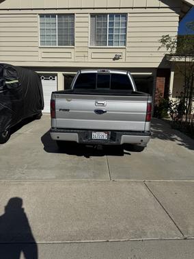 Silver 2013 Ford F-150 Lariat