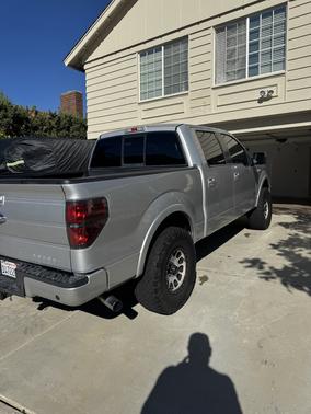 Silver 2013 Ford F-150 Lariat