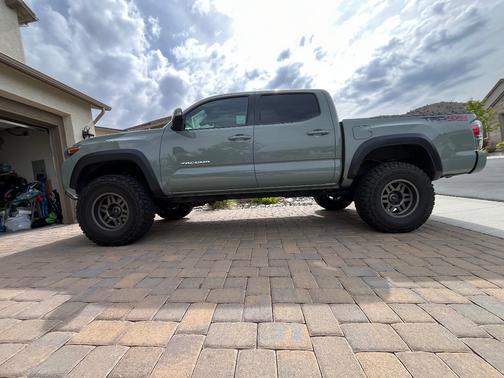 Green 2022 Toyota Tacoma TRD Pro