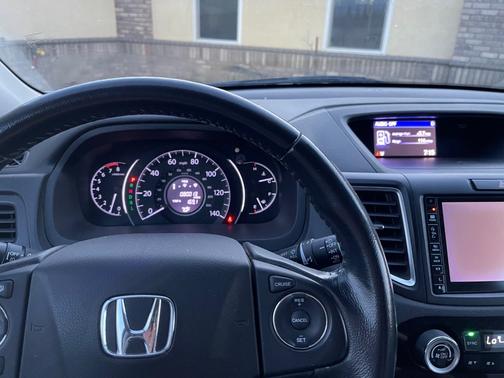 Silver 2016 Honda CR-V EX-L