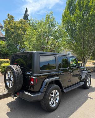 Black 2018 Jeep Wrangler Unlimited Sahara