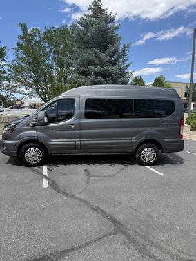 Gray 2022 Ford Transit-150 Base