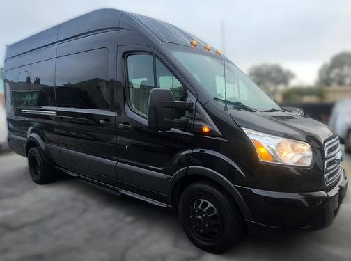 Black 2019 Ford Transit-350 XLT