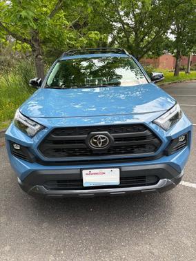 Blue 2022 Toyota RAV4 TRD Off Road