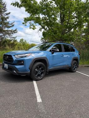 Blue 2022 Toyota RAV4 TRD Off Road
