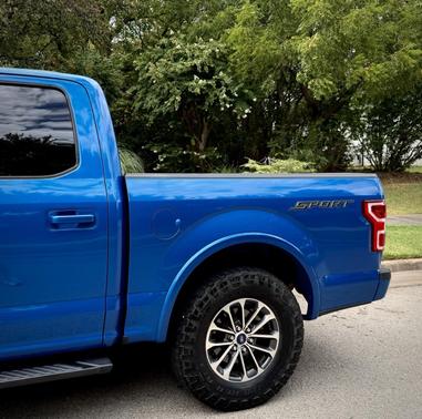 Blue 2019 Ford F-150 XLT