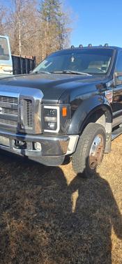 Black 2008 Ford F-450 Lariat Crew Cab Super Duty