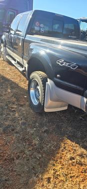 Black 2008 Ford F-450 Lariat Crew Cab Super Duty