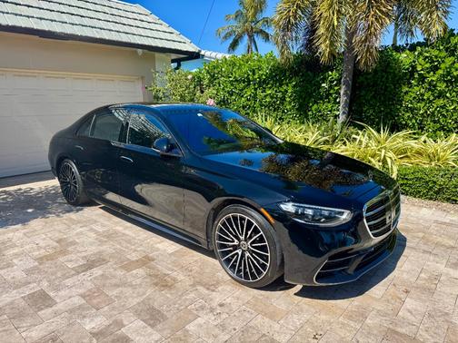 Black 2023 Mercedes-Benz S-Class S 500 4MATIC