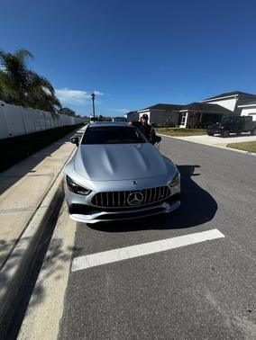 Silver 2022 Mercedes-Benz AMG GT 53 Base