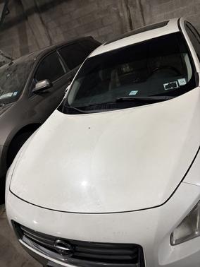 White 2014 Nissan Maxima SV