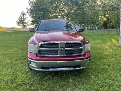Red 2009 Dodge Ram 1500 SLT