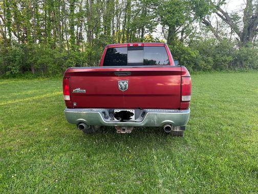 Red 2009 Dodge Ram 1500 SLT