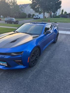 Blue 2018 Chevrolet Camaro 1SS