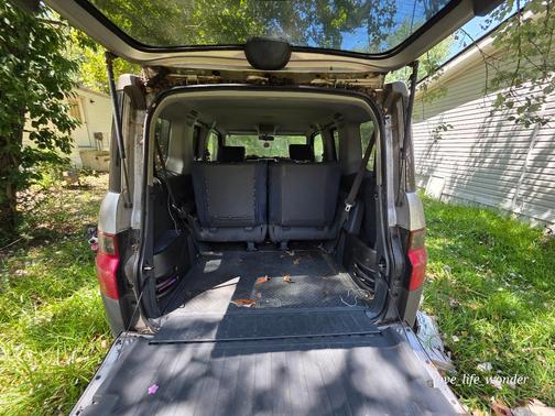 Gray 2003 Honda Element EX