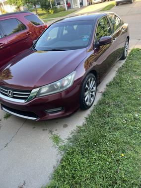 Red 2013 Honda Accord Sport