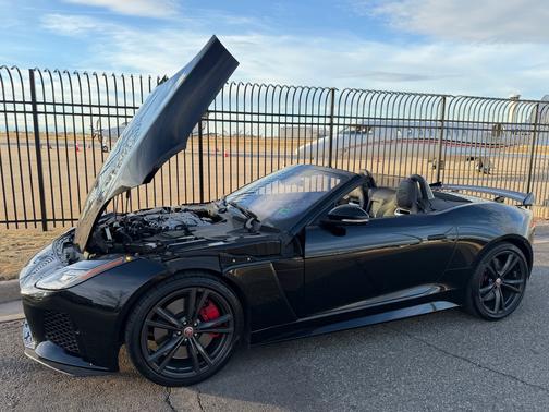Black 2020 Jaguar F-TYPE SVR