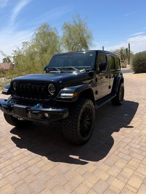 Black 2024 Jeep Wrangler 4xe High Altitude