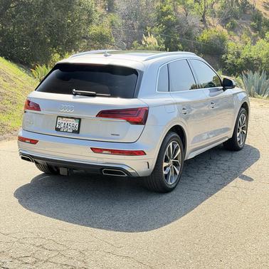 Silver 2022 Audi Q5 45 S line Premium Plus