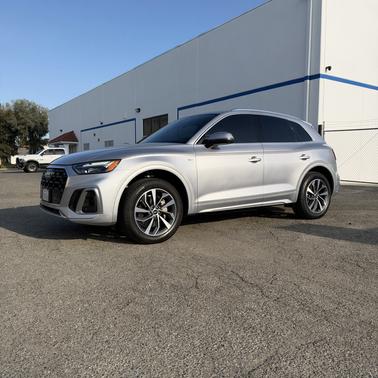 Silver 2022 Audi Q5 45 S line Premium Plus