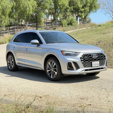 Silver 2022 Audi Q5 45 S line Premium Plus