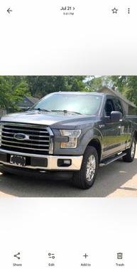 Gray 2015 Ford F-150 XLT