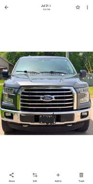 Gray 2015 Ford F-150 XLT
