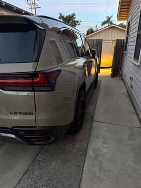 Beige 2025 Lexus LX 700h Overtrail