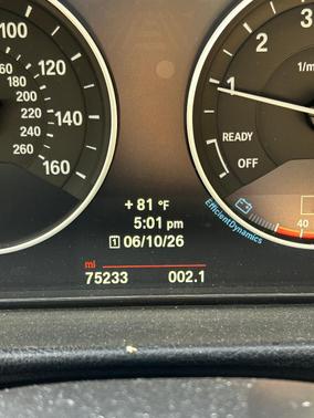 Blue 2014 BMW 328 i