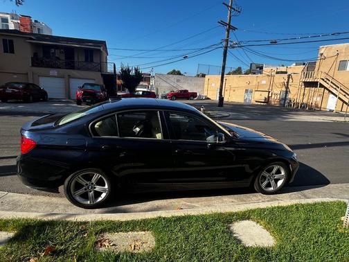 Blue 2014 BMW 328 i