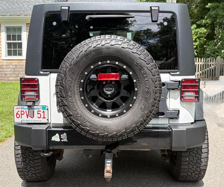 White 2015 Jeep Wrangler Unlimited Willys Wheeler