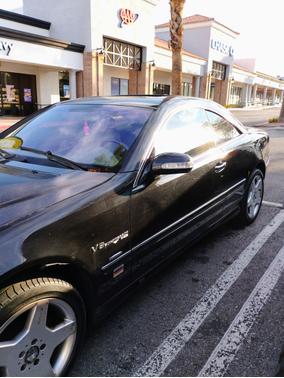 Black 2003 Mercedes-Benz CL-Class CL500