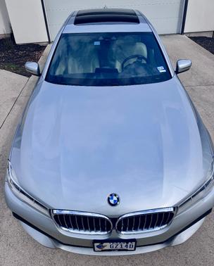Silver 2017 BMW 750 i xDrive