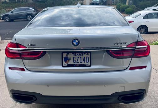Silver 2017 BMW 750 i xDrive