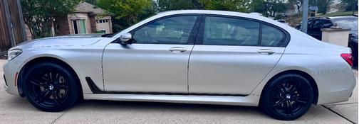 Silver 2017 BMW 750 i xDrive