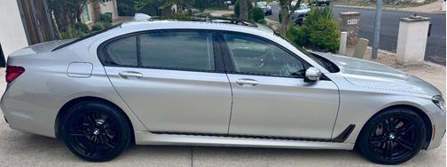 Silver 2017 BMW 750 i xDrive