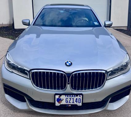 Silver 2017 BMW 750 i xDrive