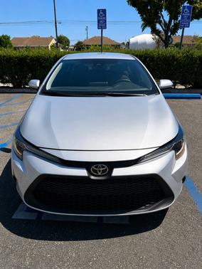 Silver 2020 Toyota Corolla LE