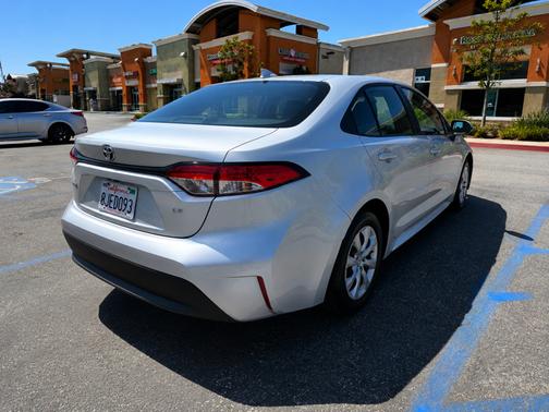 Silver 2020 Toyota Corolla LE