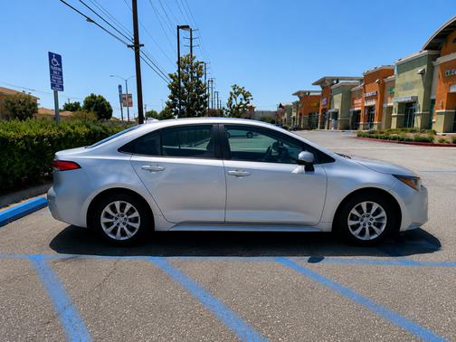 Silver 2020 Toyota Corolla LE