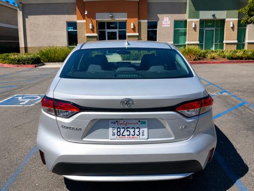 Silver 2020 Toyota Corolla LE