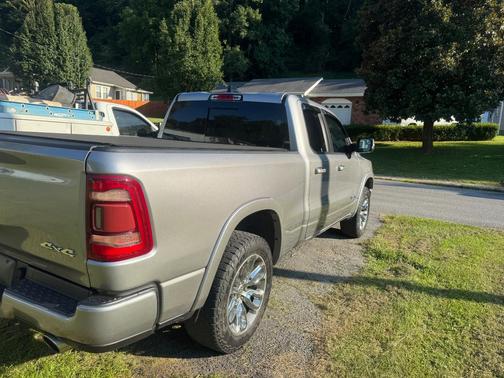 Silver 2020 RAM 1500 Laramie