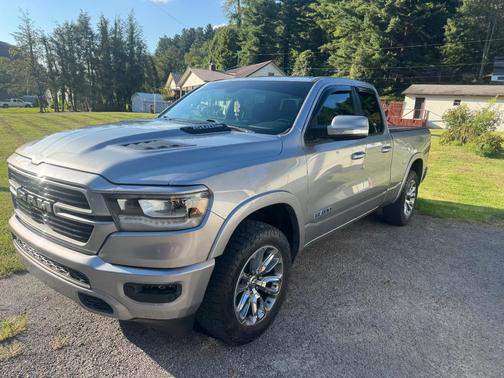 Silver 2020 RAM 1500 Laramie