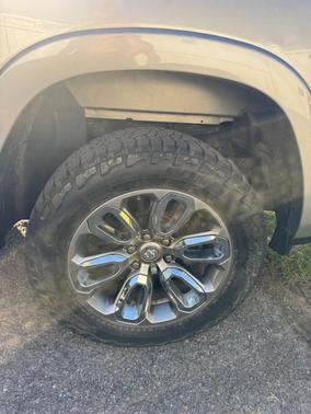 Silver 2020 RAM 1500 Laramie