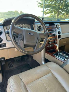 Red 2010 Ford F-150 Lariat SuperCrew