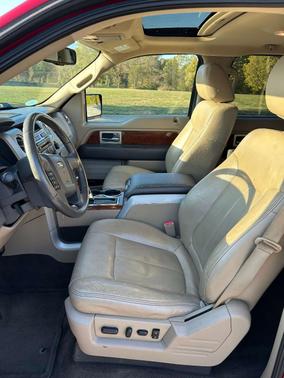 Red 2010 Ford F-150 Lariat SuperCrew